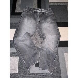 Gap Relaxed Fit Jeans Mens Size 36x30 Faded Black‎ Excellent